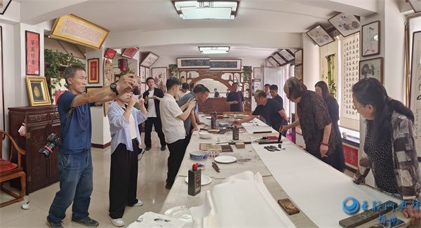 吕峰（静思斋）书画艺术工作室今日揭牌