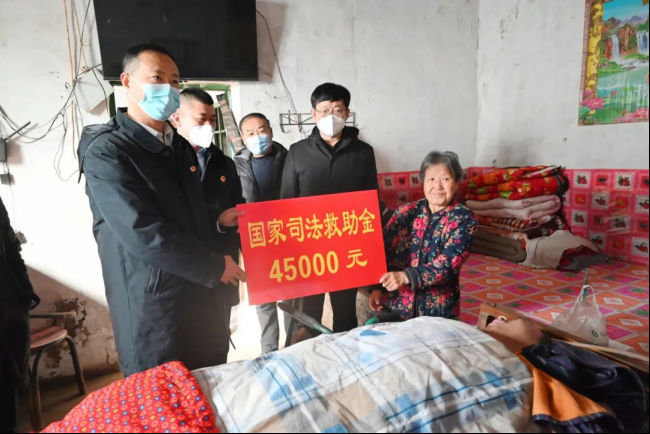 吉县人民检察院：前期救助+后续回访 让司法温情延续