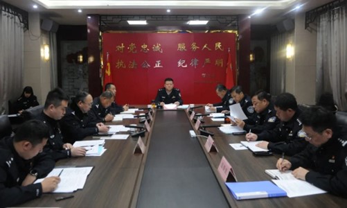 临汾市公安局直属分局圆满完成临汾市“两会”安保任务
