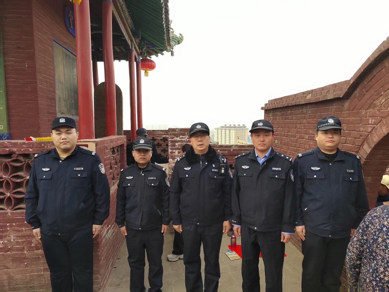 河津市公安局城区中心派出所 圆满完成真武庙会执勤工作任务