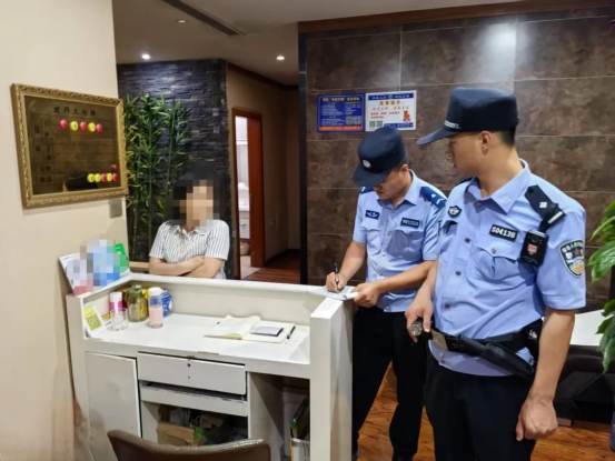 稷峰派出所：强化行业场所检查 筑牢安全壁垒