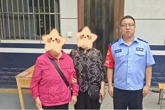 暖心警事“一件件” 温暖不止“一点点” 民警助迷路老人平安归家