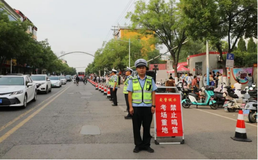全力守护，“赢”战中考，洪洞公安为青春添彩！