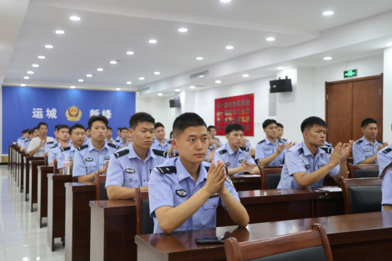 新绛县公安局暖心迎接警校实习生 岗前培训助力角色转变