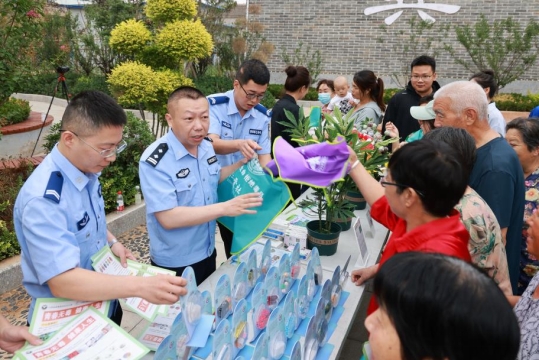 非遗话禁毒 薪火拒毒魂 翼城公安积极开展法治公安主题宣传活动