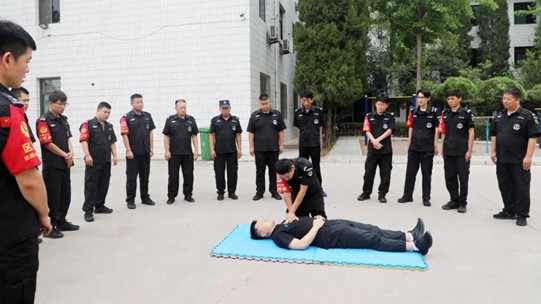 洪洞公安：开展AED急救培训，筑牢群众生命安全防线